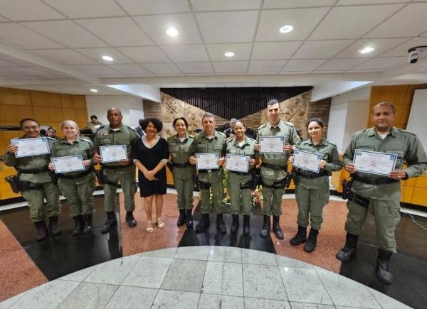 Patrulha Maria da Penha de Floriano conclui curso de capacitação para atendimento às vítimas de violência doméstica.(Imagem:Reprodução/Instagram)