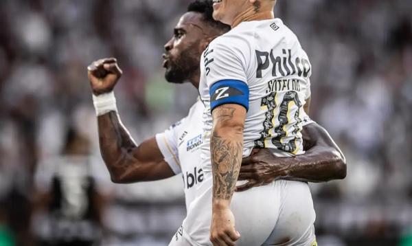 Santos arrranca empate com Botafogo, que chega a 8 jogos sem vencer.(Imagem:Reprodução Twitter/Santos FC)