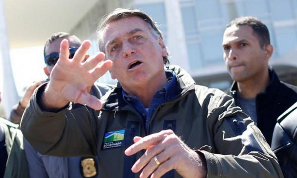 Bolsonaro participou de motociata no fim de semana(Imagem:Adriano Machado)