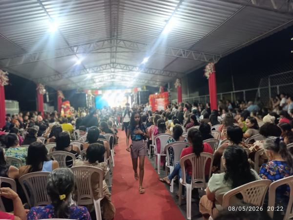 Festa das M&atilde;es re&uacute;ne multid&atilde;o no Guarani Clube com sorteios e homenagens em Bar&atilde;o de Graja&uacute;(Imagem:FlorianoNews)
