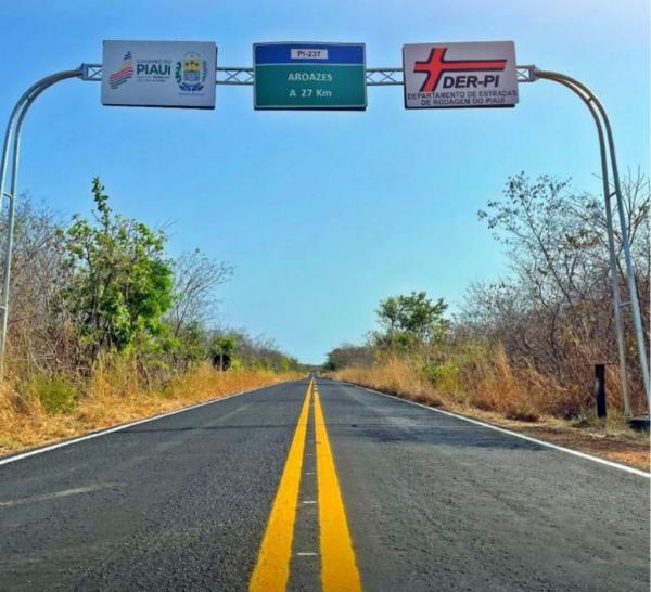Governo do Estado ir&aacute; restaurar 100% da malha rodovi&aacute;ria do Piau&iacute; at&eacute; o final do ano(Imagem:Secom-PI)