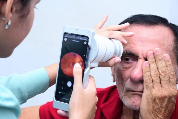 Floriano &eacute; contemplada com projeto inovador de IA para diagn&oacute;stico precoce da retinopatia diab&eacute;tica nas UBSs.(Imagem:Secom)