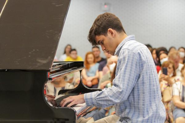 Manhã emocionante com as apresentações dos pianistas Matheus Campos e Norman Barros no Sesc Cajuína(Imagem:Divulgação)