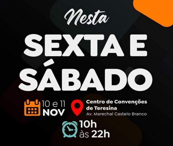 Com entrada gratuita e funcionamento das 10h às 22h, o evento é uma grande vitrine para a arte ?made in Piauí? destacando peças de artistas plásticos, artesanato e arte santeira.(Imagem:Divulgação)