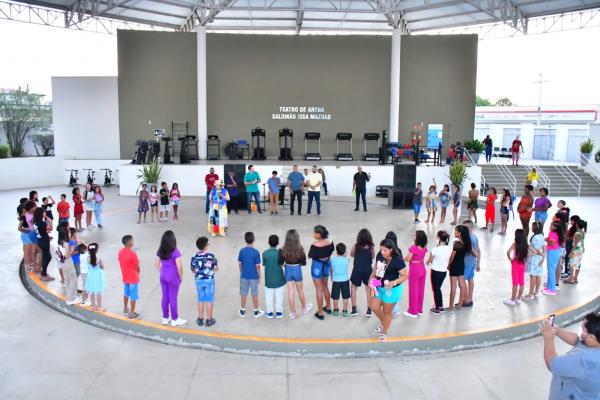 Festival infantil Show do Carrapeta encanta crianças em Floriano.(Imagem:Divulgação)