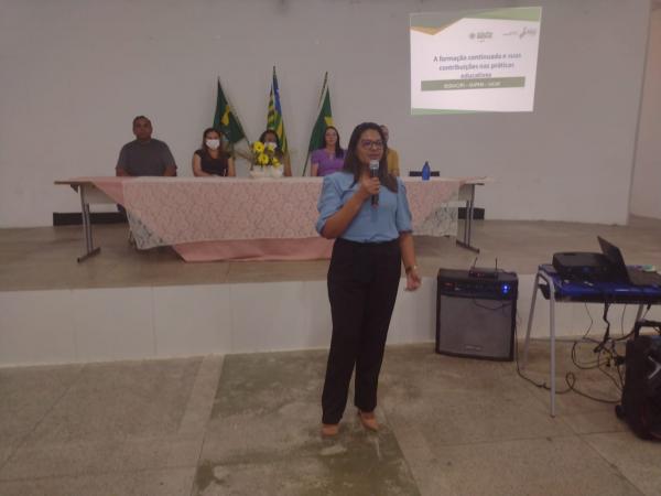 SEDUC e 10ª GRE promovem Encontro Formativo para Melhoria do Ensino-Aprendizagem.(Imagem:FlorianoNews)