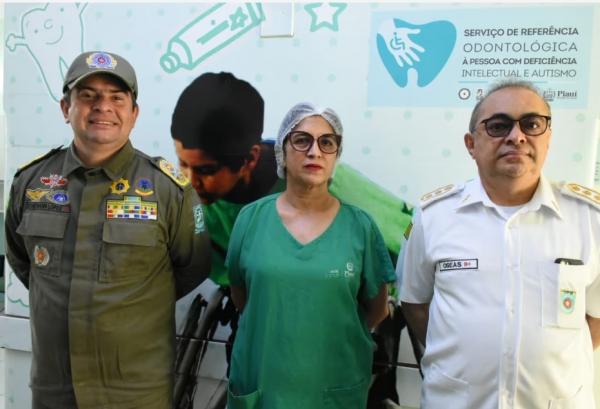 Mutirão zera fila de espera por cirurgias no Serviço de Referência Odontológica do Hospital da Polícia.(Imagem:Divulgação )