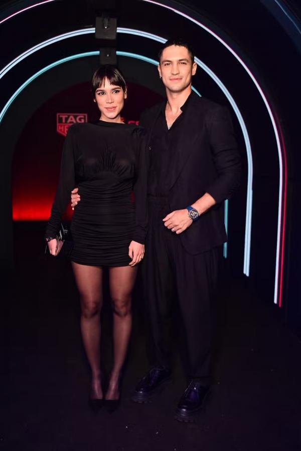 Carla Salle e Gabriel Leone(Imagem:Leo Franco/ Agnews)