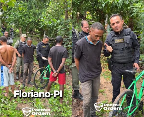 Pol&iacute;cias Civil e Militar prendem arrombador conhecido em Floriano durante a&ccedil;&atilde;o do DRACO.(Imagem:Reprodu&ccedil;&atilde;o/Instagram)