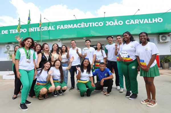 Rede estadual investe em ensino t&eacute;cnico, tecnologia e expans&atilde;o do ensino superior, com interc&acirc;mbio para estudantes.(Imagem:Ascom Seduc)