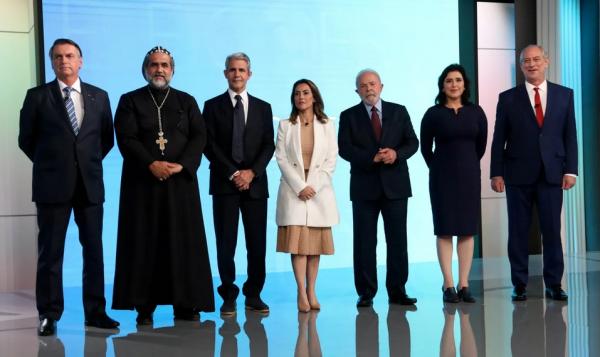 Debate com candidatos à Presidência da República na Globo(Imagem:Brenno Carvalho)