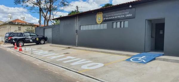 Preso suspeito de estuprar criança neta da própria esposa em União, Norte do Piauí.(Imagem:Divulgação PCPI)