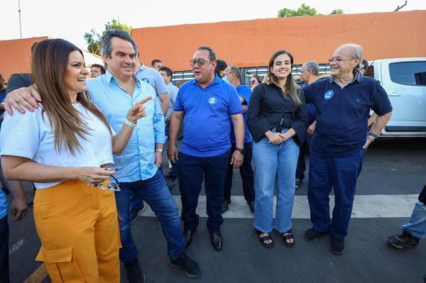 Sílvio Mendes, Iracema e Joel visitaram vários municípios neste final de semana.(Imagem:Divulgação)