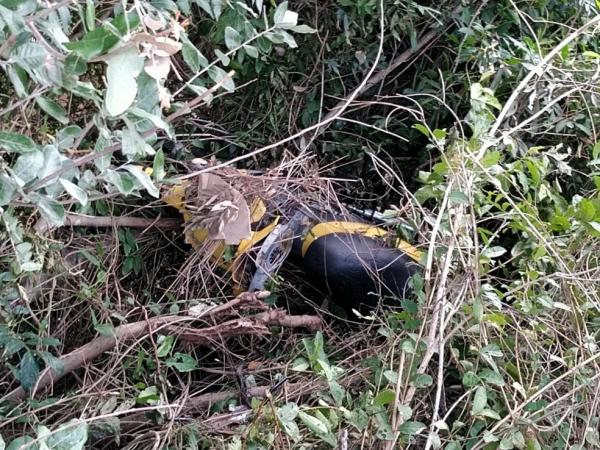 A suspeita é de que Francisco tenha sido arremessado em um córrego na margem da rodovia. O coronel Etevaldo Viana, comandante da PM em Campo Maior, disse ao G1 que o homem teria pe(Imagem:Reprodução)