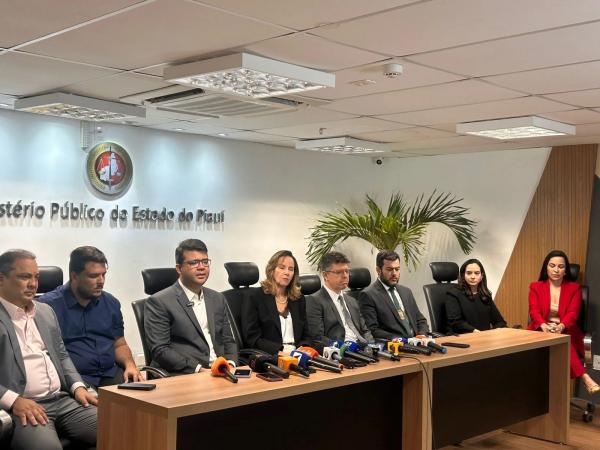 Coletiva de imprensa sobre a operação Carbono 86.(Imagem:Eric Souza/g1)