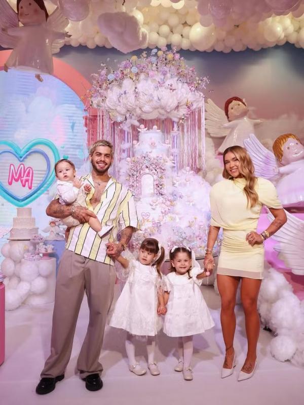 Virginia Fonseca e Zé Felipe celebram 4 anos de Maria Alice.(Imagem:Reprodução/Instagram )
