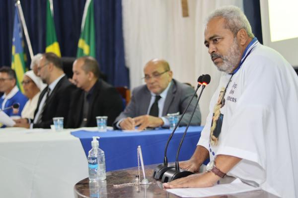 Câmara Municipal homenageia o Terço dos Homens Mãe Rainha com sessão solene.(Imagem:CMF)