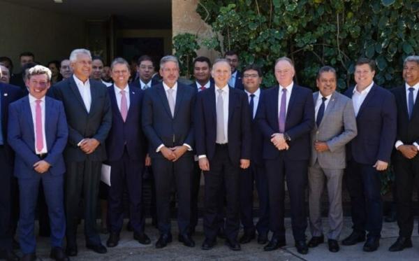 Reunião dos governadores com o Presidente da Câmara, Arthur Lira.(Imagem:Renato Braga)