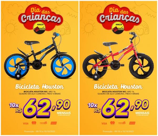 Ofertas imperdíveis na super semana especial das crianças no Armazém Paraíba de Floriano(Imagem: Divulgação)