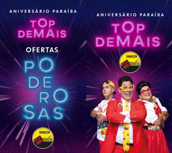 Aniversário Paraíba começa com loja cheia e ofertas imperdíveis(Imagem:Divulgação)