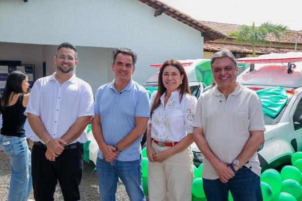 Ciro Nogueira cumpre agenda e entrega ambulâncias em Morro do Chapéu(Imagem:Ascom)