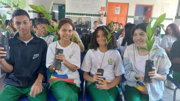 As atividades do Proverde nas Escolas já beneficiaram 3.369 alunos, representando mais de 55% do público-alvo.(Imagem:Divulgação)