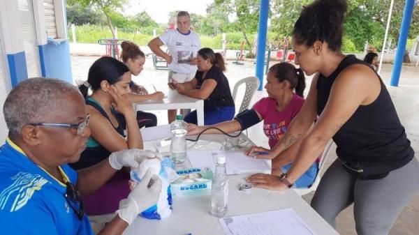 Distrito Amolar: Mais de 40 moradores se inscrevem no Programa de Atividade Física.(Imagem:Secom)