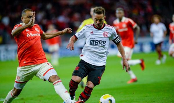 Brasileiro: com time titular, Flamengo encara vice-líder Internacional.(Imagem:Marcelo Cortes/Flamengo/Direitos Reservados)