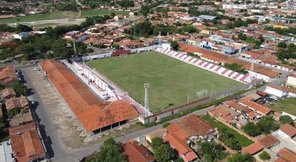 Arena Ytacoatiara, em Piripiri.(Imagem:Luiz Gustavo Graça/Rede Clube)