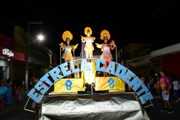 Desfile das Escolas de Samba encanta p&uacute;blico na Avenida Get&uacute;lio Vargas.(Imagem:Secom)