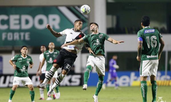 Goiás e Vasco empatam pela Série A do Brasileiro.(Imagem:Rafael Ribeiro/Vasco/Direitos Reservados)