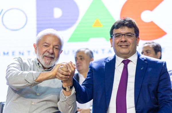 Presidente Lula (PT) e Governador Rafael Fonteles (PT)(Imagem:Ricardo Stuckert)