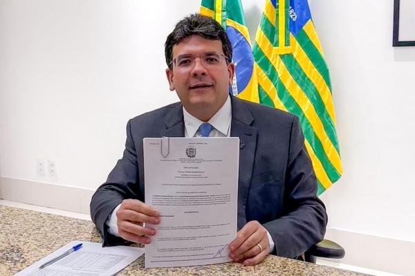 Governador Rafael Fonteles(Imagem:Gabriel Paulino)