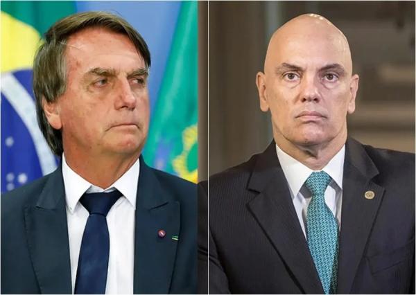 STF forma maioria para rejeitar ação de Bolsonaro para investigar Moraes(Imagem:Reprodução)