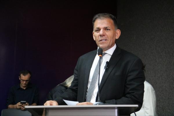 Secretário da Justiça, coronel Carlos Augusto.(Imagem:Ascom Sejus)