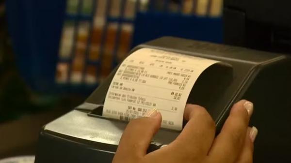 Nota fiscal(Imagem:Reprodu&ccedil;&atilde;o/EPTV)