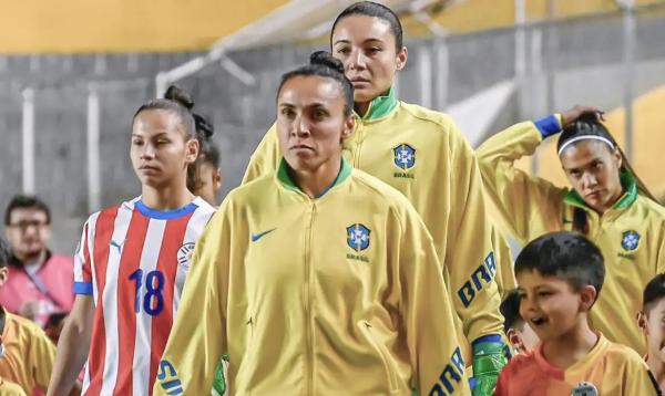 Marta e Gabi Zanotti est&atilde;o na final do pr&ecirc;mio Rainha da Am&eacute;rica.(Imagem:Staff Images Woman/CONMEBOL)