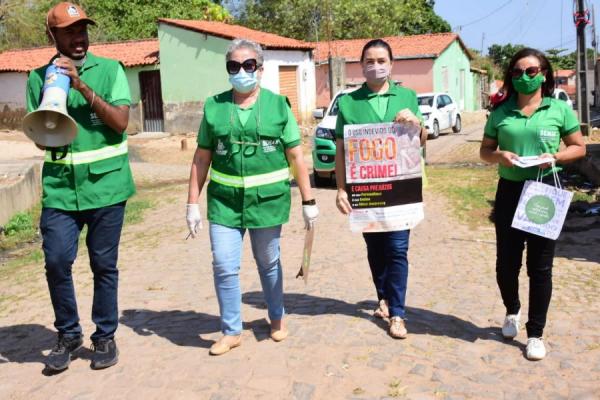 SEMAN realiza ação de conscientização nos bairros Pau Ferrado e Catumbi(Imagem:SECOM)