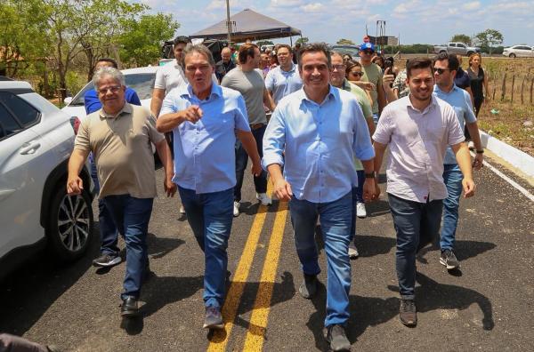 Ciro Nogueira inaugura obra de pavimentação e visita novas construções no município de União(Imagem:Ascom)