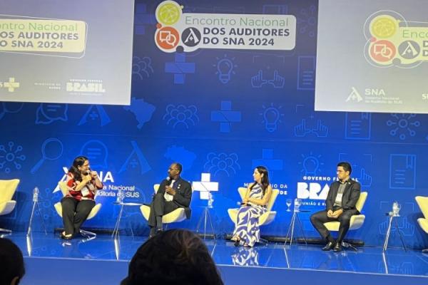 Saúde de Floriano participa de evento nacional de auditoria do SUS.(Imagem:Secom)