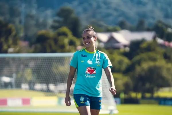 Gabi Portilho está confiante na boa atuação da seleção no amistoso fora de casas contra as Les Blues nesta sexta (27)(Imagem:Fabio Souza/CBF/Direitos Reservados)