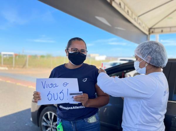 São Raimundo Nonato é a primeira cidade do Piauí a vacinar professores contra Covid-19(Imagem:Reprodução)