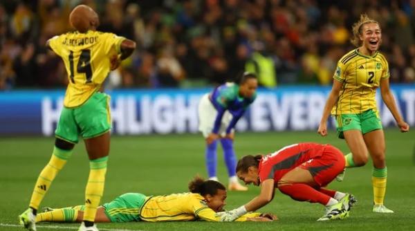 Brasil é eliminado da Copa Feminina após empatar com a Jamaica.(Imagem:Reuters)