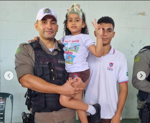 Escola Pequeno Príncipe em Floriano celebra o Dia do Soldado com evento especial.(Imagem:Reprodução/Instagram)