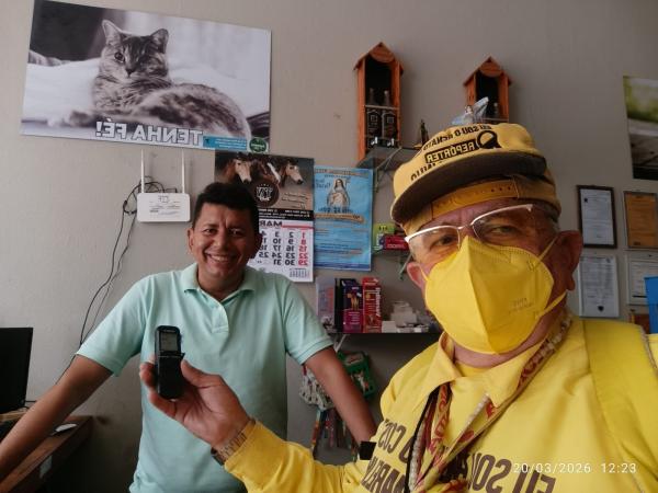 Idal&eacute;cio Nogueira, controlador do munic&iacute;pio de Bar&atilde;o de Graja&uacute;.(Imagem:FlorianoNews)