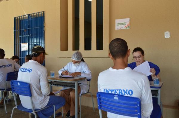 As Penitenciárias masculina e feminina de Picos, Penitenciária Mista de Parnaíba, Penitenciária de Altos e Penitenciária de Bom Jesus já receberam o mutirão em 2023.(Imagem:Divulgação)