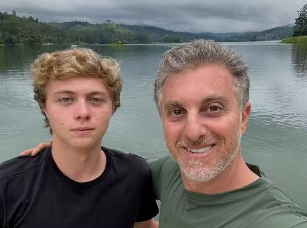 Luciano Huck e Benício(Imagem:Reprodução/Instagram)