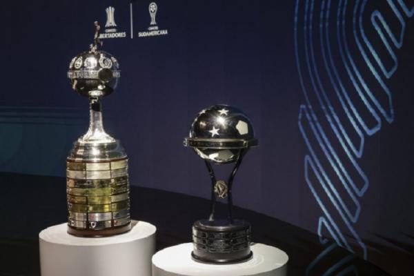 Taças Libertadores e Sul-Americana(Imagem:Reprodução)