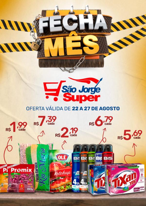 Fecha mês - São Jorge Super(Imagem:Divulgação)