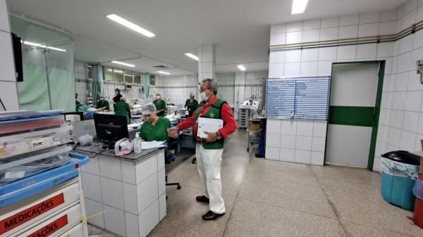 Maior hospital de urgência do PI, HUT fica sem insumos e aparelhos de raio-X.(Imagem:Divulgação/CRM)